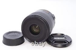 Nikon AF-S Micro Single Focus Lens 60mm f/2.8 g ED Full Size 120220