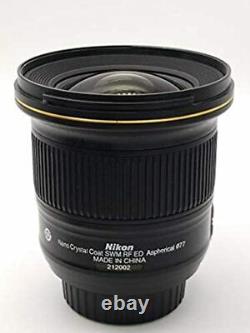 Nikon AF-S NIKKOR 20mm f/1.8G ED AFS20 single focus lens from Japan Used