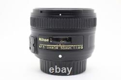 Nikon AF-S NIKKOR 50mm F1.8 G single focus lens Z2682