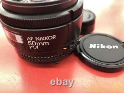 Nikon Af Nikkor 50Mm F1.4 Standard Medium Telephoto Single Focus Lens