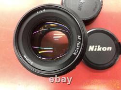 Nikon Af Nikkor 50Mm F1.4 Standard Medium Telephoto Single Focus Lens