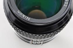 Nikon Ai NIKKOR 105mm F/2.5 Single Focus Medium telephoto lens Opt NM Fr Japan