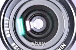 Nikon Ai-s 24mm f/2.8S Manual Focus Prime Lens SLR Single AIS from Japan #2137