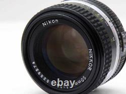 Nikon Ai-s NIKKOR 50mm f/1.4S Single Focus Prime Lens Excellent+++ from JAPAN