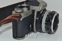 Nikon FM2 / T film camera NIKKOR-H Auto 1 2 50mm single focus lens F/S # 100272