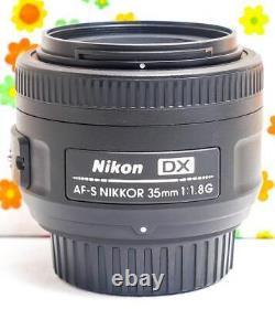 Nikon NIKKOR 35mm f1.8 single focus lens single focus lens