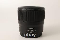Nikon NZMC50 Single Focus Macro Lens NIKKOR Z MC 50mm f/2.8 235440