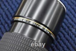 Nikon Nikkor Ed 180Mm 1 2.8 Standard Medium Telephoto Single Focus Lens