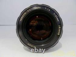 Nikon Nikkor-Sc Auto 55Mm F1.2 Standard Medium Telephoto Single Focus Lens