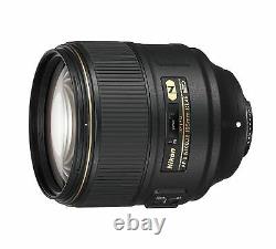 Nikon Single-Focus Lens AF-S NIKKOR 105mm f / 1.4E ED Full Size New