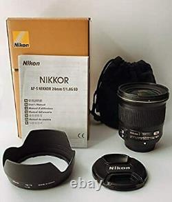 Nikon Single-Focus Lens AF-S NIKKOR 24mm f / 1.8G ED from Japan New