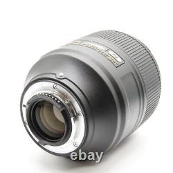 Nikon Single Focus Lens Af-S Nikkor 105Mm F/1.4E Ed Full Size Compatible