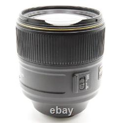 Nikon Single Focus Lens Af-S Nikkor 105Mm F/1.4E Ed Full Size Compatible