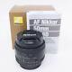 Nikon Single-focus Lens Ai Af Nikkor 50mm F1.8d Full Size New