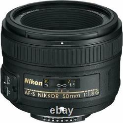 Nikon Single Focus Lens NIKKOR 50mm f/1.8G Full size support AF-S 50/1.8G