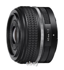 Nikon Single Focus Lens NIKKOR Z 40mm f/2 SE Z Mount Full Size Black New