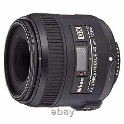 Nikon Single Focus Micro Lens AF-S DX Micro NIKKOR 40mm f 2.8G Nikon DX Format