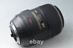 Nikon Single Focus Micro Lens AF-S VR Nikkor 105mm F2.8 G IF-ED Full Size 26949