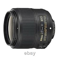 Nikon Single focus lens AF-S nikkor 35mm f/1.8G ED Full size support Camera