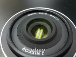 Nikon Wide-Angle Thin Single-Focus Lens Nikkor 10Mm/2.8 1110004135 JP LTD