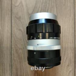 Nikon lens camera single focus R-Q nippon kogaku f = 135mm USED