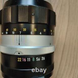 Nikon lens camera single focus R-Q nippon kogaku f = 135mm USED