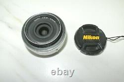 Nikon single-focus lens 1 NIKKOR 10mm f / 2.8 white Nikon CX format only