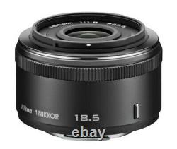 Nikon single focus lens 1 NIKKOR 18.5 mm f / 1.8 Black Nikon CX 4960759027504