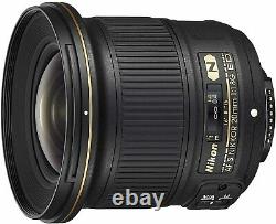 Nikon single focus lens AF-S 20mm f / 1.8G ED AFS20 1.8G 20mm f/1.8G