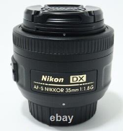 Nikon single focus lens AF-S DX NIKKOR 35mm f/1.8 G Nikon DX format EMS WithT