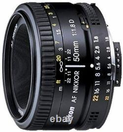 Nikon single focus lens Ai AF 50mm F1.8D full size compatible Nikkor