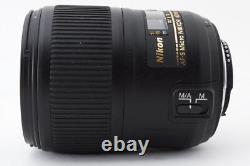 Nikon single focus micro lens AF-S Micro 60mm f / 2.8G ED