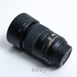 Nikon single focus micro lens AF-S Micro 60mm f / 2.8G ED full size Near Mint