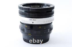 Nippon Kogaku Japan Micro-NIKKOR 5.5cm F3.5 F Mount Single Focus Camera Lens