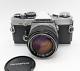 Olympus Om-2n 35mm Slr Film Camera Black F1.8 Single Focus Lens Set Working