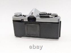 OLYMPUS OM-2N 35mm SLR Film Camera Black F1.8 Single Focus Lens Set Working