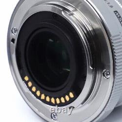 OLYMPUS Single Focus Lens M. ZUIKO DIGITAL 45mm F1.8 Silver C00117