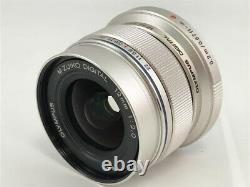 OLYMPUS Single Focus Lens M. ZUIKO DIGITAL ED 12mm F2.0 Black ED 12mm F2.0 Silver