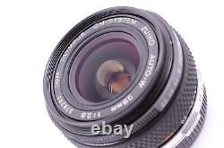 OLYMPUS ZUIKO 28mm f/2.8 W MF Manual Focus Prime Single Focus Lens from Japan
