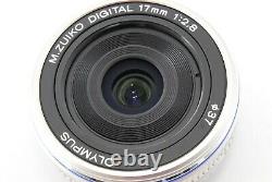 Olympus M. Zuiko DIGITAL 17mm f/2.8 Single focus pancake Free Shipping Exc+++