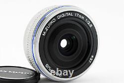 Olympus M. Zuiko DIGITAL 17mm f/2.8 Single focus pancake Lens Exc+++ #177