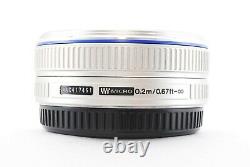 Olympus M. Zuiko DIGITAL 17mm f/2.8 single focus pancake lens withbox Japan Exc+++