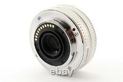 Olympus M. Zuiko Digital 17mm f/2.8 Single focus Lens Silver Exc+++ From Japan