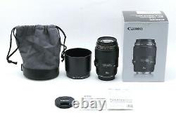 Open Box Canon Single Focus Macro EF 100mm f/2.8 USM SLR Lens From Japan