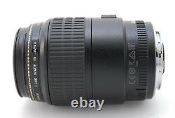 Open Box Canon Single Focus Macro EF 100mm f/2.8 USM SLR Lens From Japan