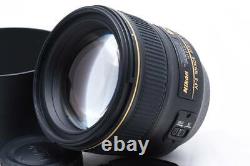 Original Box Excellent Condition Nikon Single-Focus Lens Af-S Nikkor 85Mm