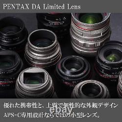 PENTAX HD DA 70mm F2.4Limited Black Telephoto Single Focus Lens K-mount Camera