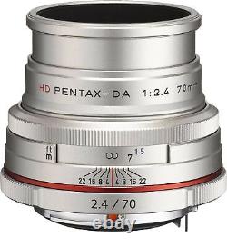 PENTAX HD PENTAX-DA 70mmF2.4 Limited Silver Single Focus Lens Japan Domestic