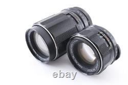 PENTAX Lens Single Focus Camera SUPER TAKUMAR 55mm F1.8 135mm Set USED
