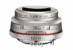 PENTAX Limited Lens Thin Wide Angle Single Focus Lens HD PENTAX DA 21 mm
